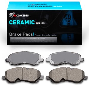 Chrysler 200 Brake Pads - Front - R1 Concepts - R1 Ceramic - `00-`25